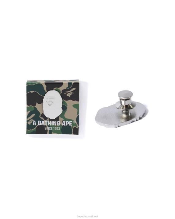 A Bathing Ape Mænd abc camo face mesh hætte HH6J402 lyseblå