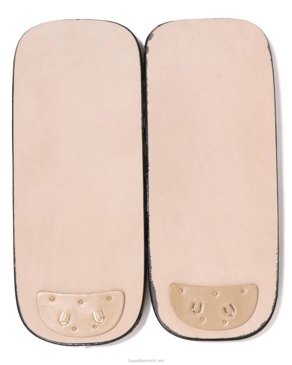 A Bathing Ape Mænd abc camo japanske sandaler HH6J667 militærgrøn