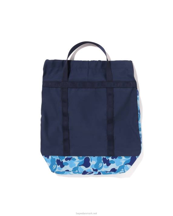 A Bathing Ape Mænd abc camo mesh mulepose HH6J395 lyseblå