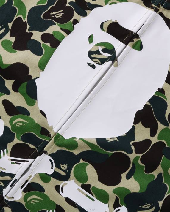 A Bathing Ape Mænd abc camo noren HH6J430 militærgrøn