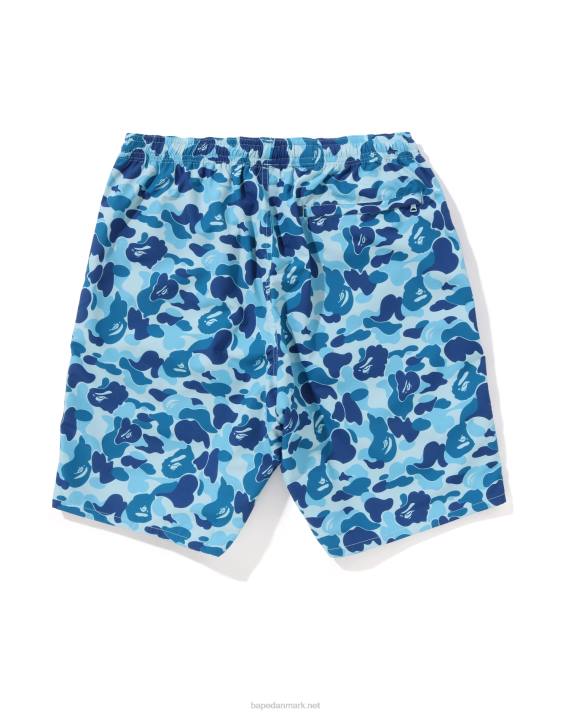 A Bathing Ape Mænd abc camo strandshorts HH6J44 blå