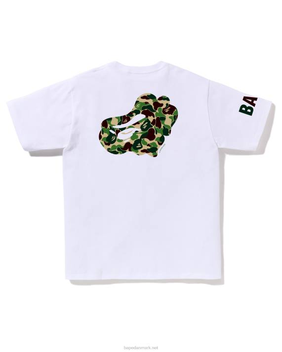 A Bathing Ape Mænd abc camo t-shirt HH6J78 hvid
