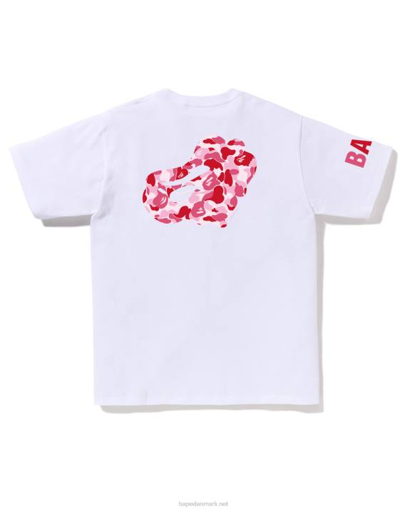 A Bathing Ape Mænd abc camo t-shirt HH6J79 hvid