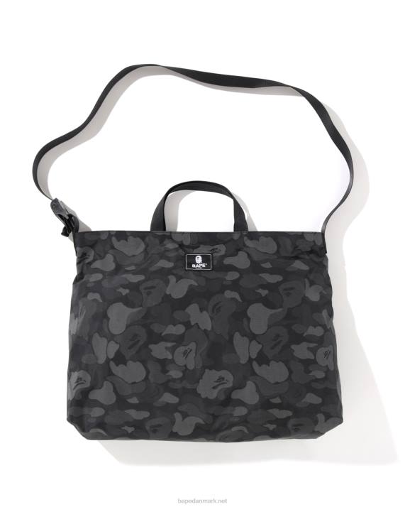 A Bathing Ape Mænd abc dot reflekterende skuldertaske HH6J761 sort