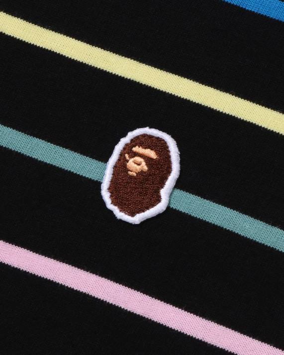 A Bathing Ape Mænd bøjle afslappet pasform t-shirt HH6J288 sort