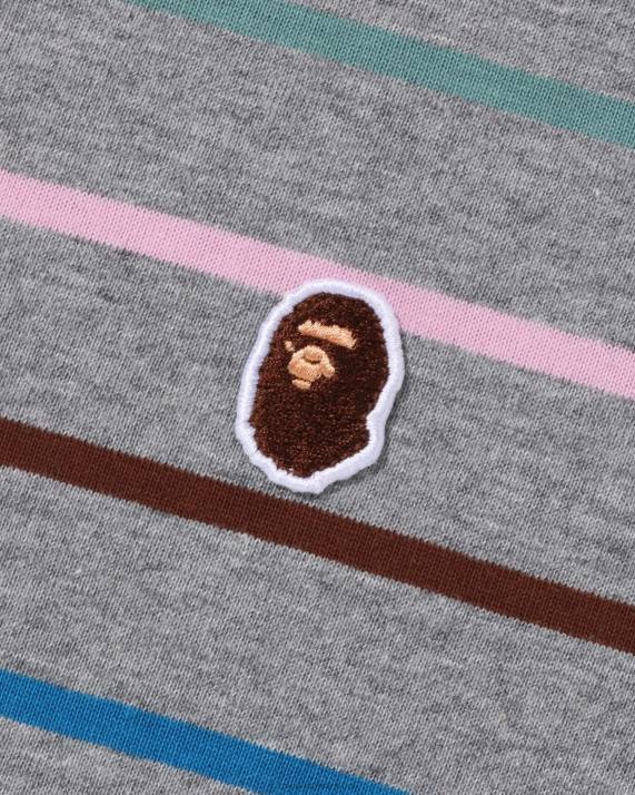 A Bathing Ape Mænd bøjle afslappet pasform t-shirt HH6J289 grå