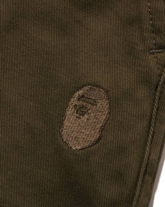 A Bathing Ape Mænd chino-shorts med et punkt med løs pasform HH6J98 beige