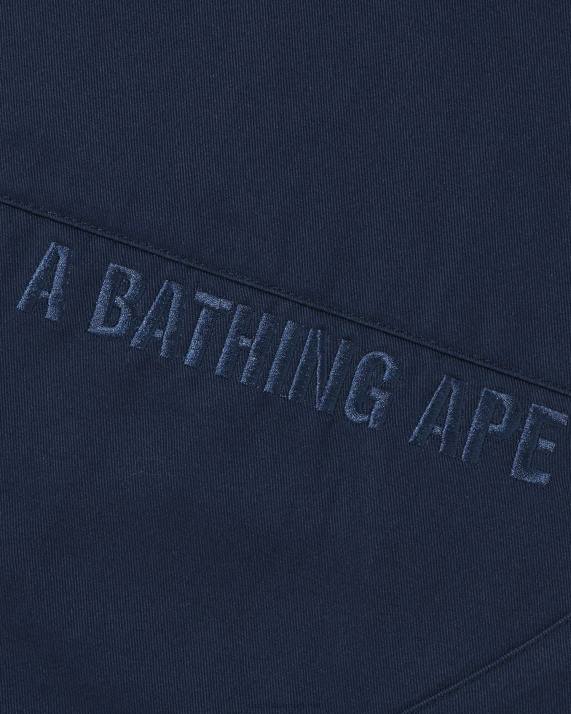 A Bathing Ape Mænd chinobukser med løs pasform HH6J292 Marine blå