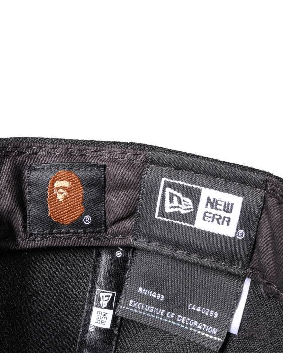 A Bathing Ape Mænd college new era snap back cap HH6J575 sort
