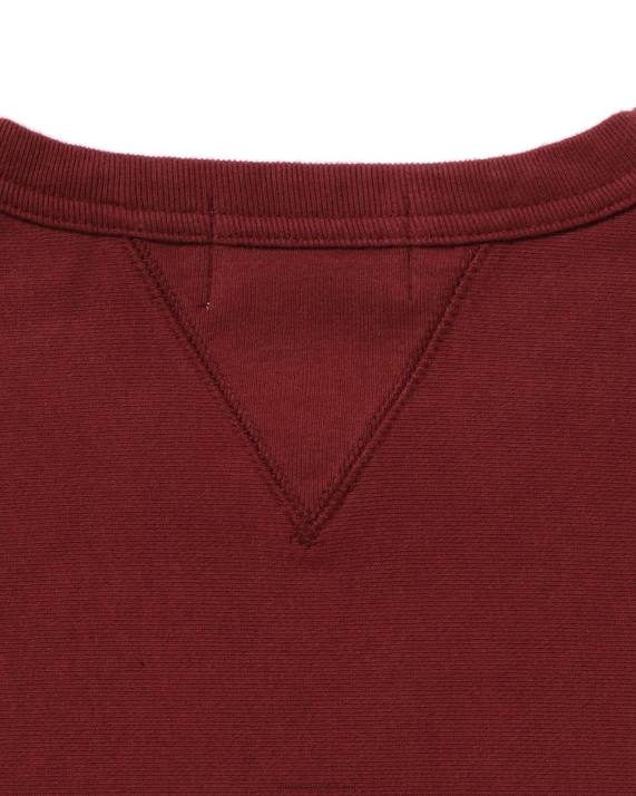 A Bathing Ape Mænd crewneck HH6J358 murstensrød