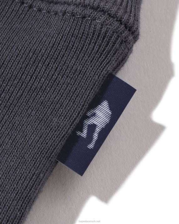A Bathing Ape Mænd crewneck i afslappet pasform HH6J260 mørkegrå