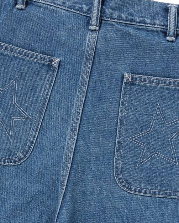 A Bathing Ape Mænd denim malershorts HH6J100 denim