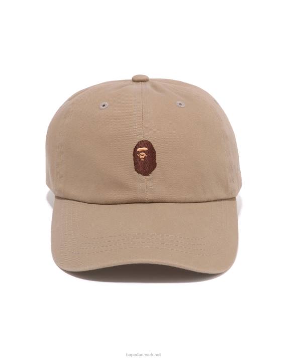 A Bathing Ape Mænd et punkt panelhætte HH6J442 beige