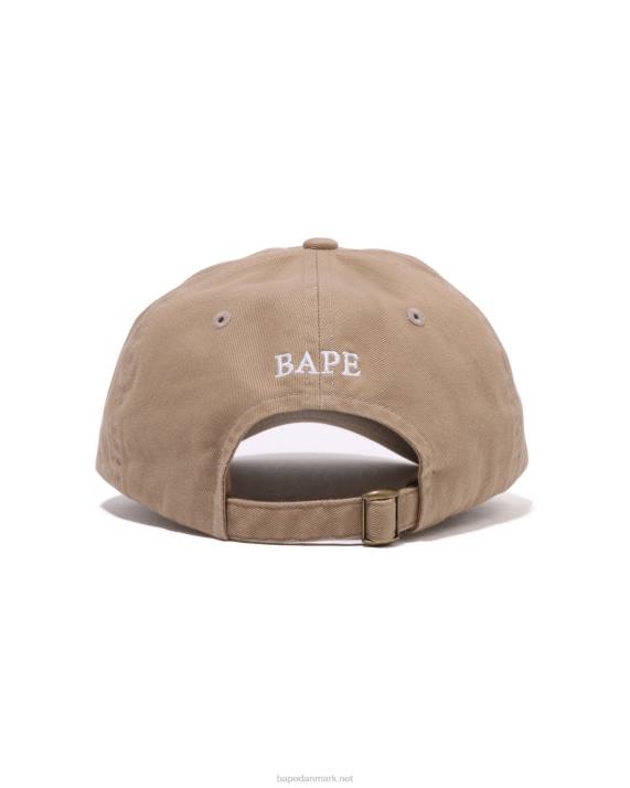 A Bathing Ape Mænd et punkt panelhætte HH6J442 beige