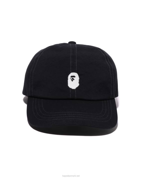 A Bathing Ape Mænd et punkt panelhætte HH6J537 sort