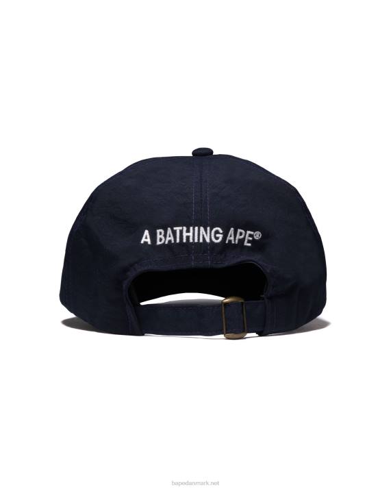 A Bathing Ape Mænd et punkt panelhætte HH6J538 Marine blå