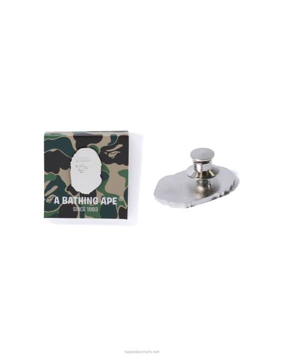 A Bathing Ape Mænd farve camo nyc logo mesh cap HH6J534 Marine blå