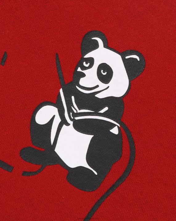 A Bathing Ape Mænd farve camo panda hættetrøje med fuld lynlås HH6J188 knaldrød