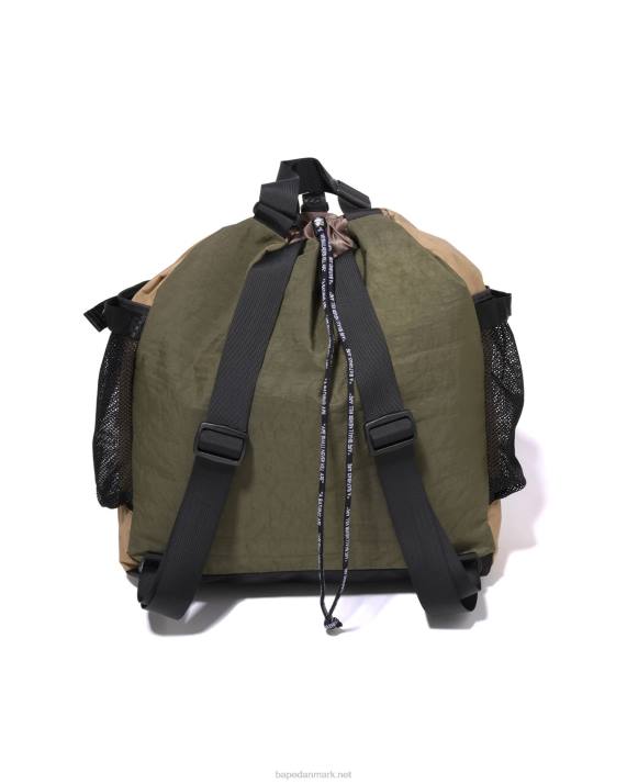 A Bathing Ape Mænd farveblokerende multitaske HH6J457 beige