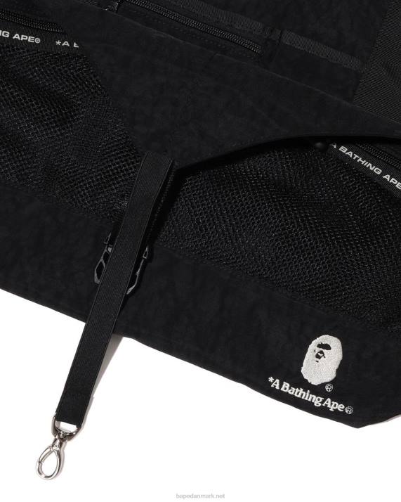 A Bathing Ape Mænd farveblokerende multitaske HH6J458 sort