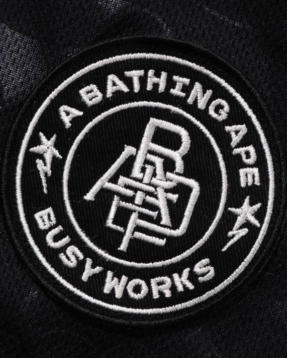 A Bathing Ape Mænd fodbold shorts HH6J355 sort