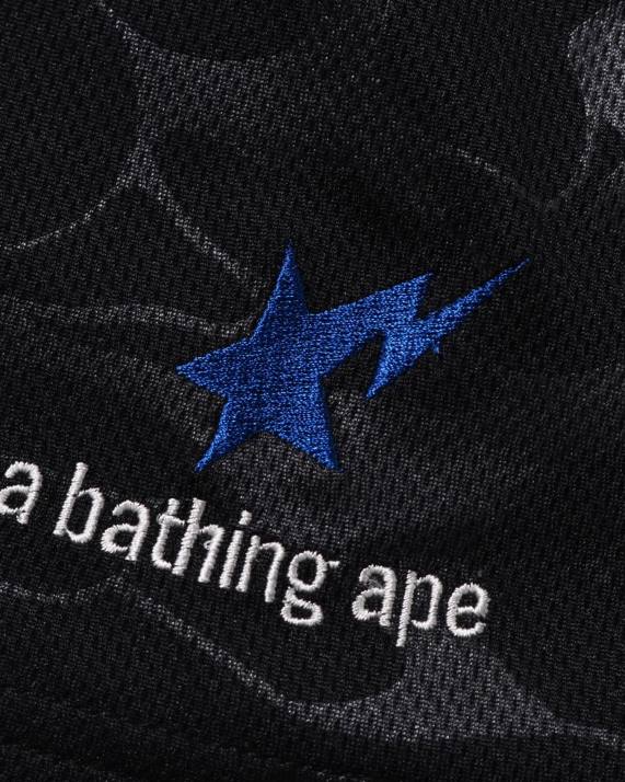 A Bathing Ape Mænd fodbold shorts HH6J355 sort