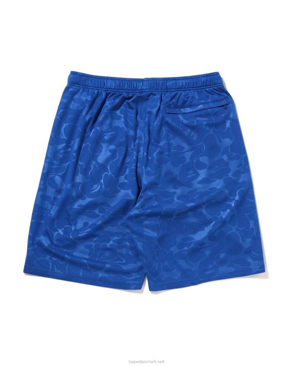 A Bathing Ape Mænd fodbold shorts HH6J356 blå