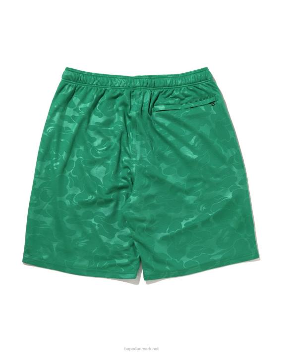 A Bathing Ape Mænd fodbold shorts HH6J357 mynte