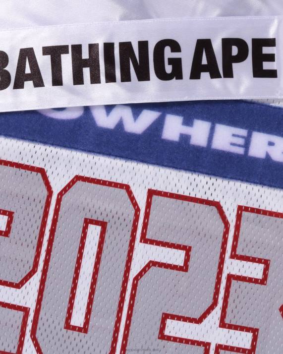 A Bathing Ape Mænd fodboldtrøje HH6J170 hvid
