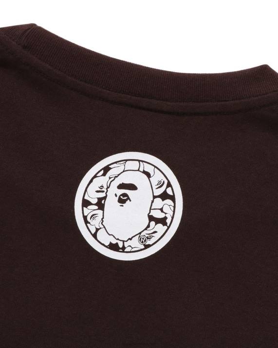 A Bathing Ape Mænd generel kabuto t-shirt HH6J123 Brun