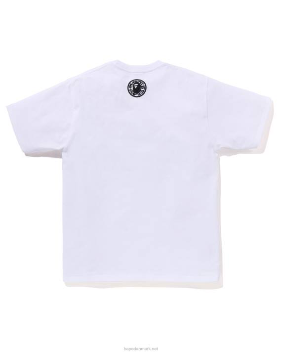 A Bathing Ape Mænd generel kabuto t-shirt HH6J125 hvid