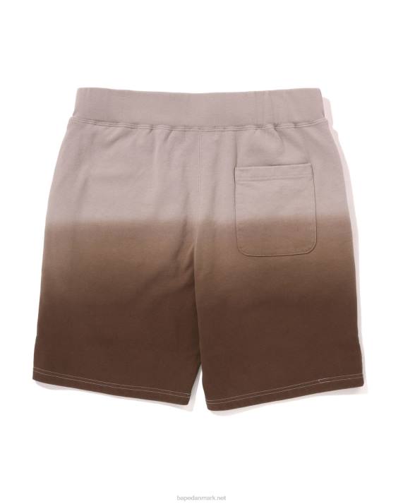 A Bathing Ape Mænd gradations sweatshorts HH6J177 kaffe