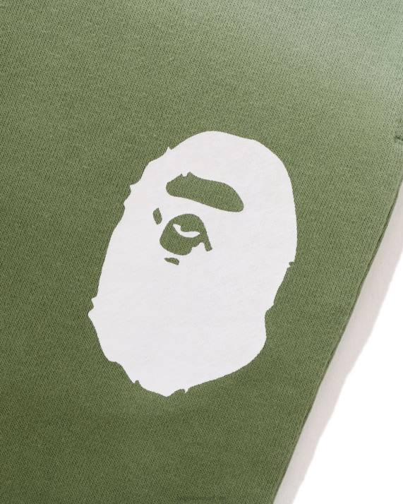 A Bathing Ape Mænd gradations sweatshorts HH6J178 militærgrøn