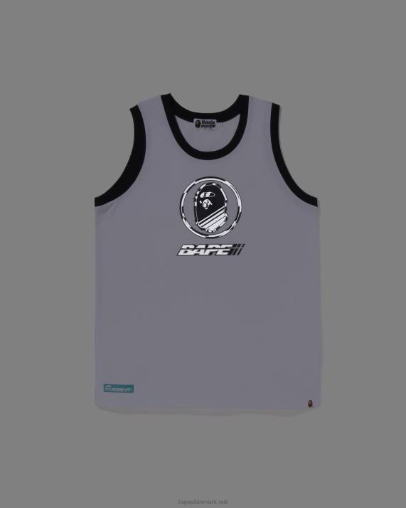 A Bathing Ape Mænd grafisk tanktop HH6J10 hvid