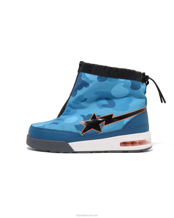 A Bathing Ape Mænd honeycomb camo zip road sta m2 HH6J670 blå