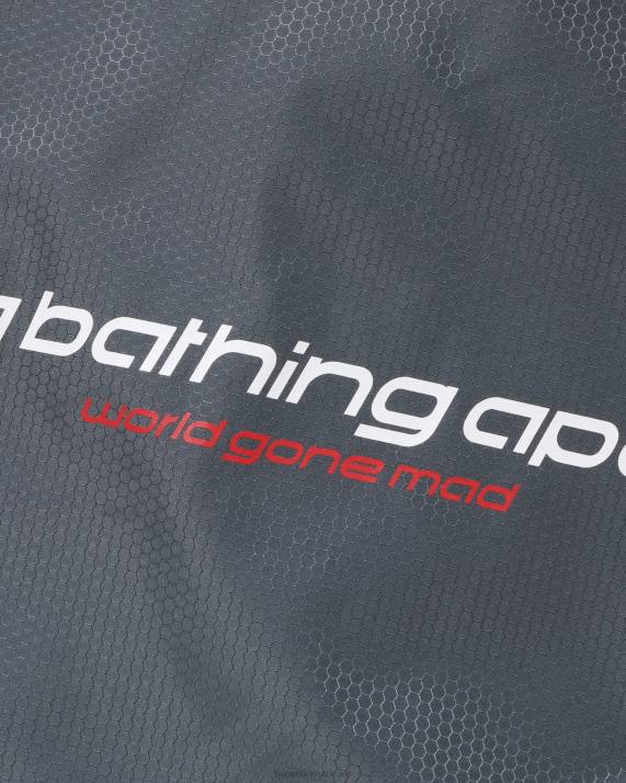A Bathing Ape Mænd honeycomb ripstop bomberjakke HH6J318 grå