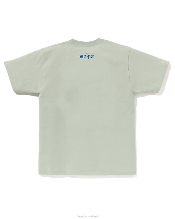 A Bathing Ape Mænd hoved 1993 t-shirt HH6J53 lyseblå