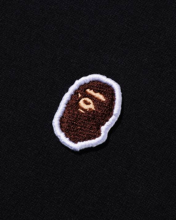 A Bathing Ape Mænd hoved et point tee HH6J337 sort