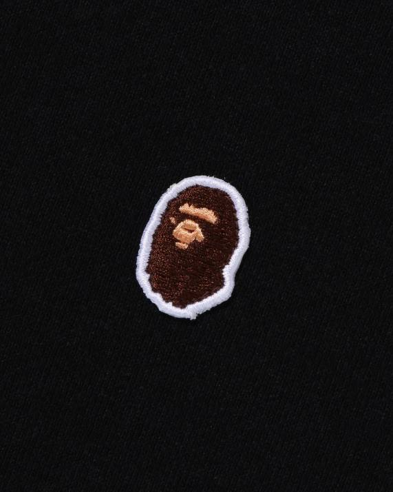 A Bathing Ape Mænd hoved et punkt afslappet pasform rund hals HH6J305 sort