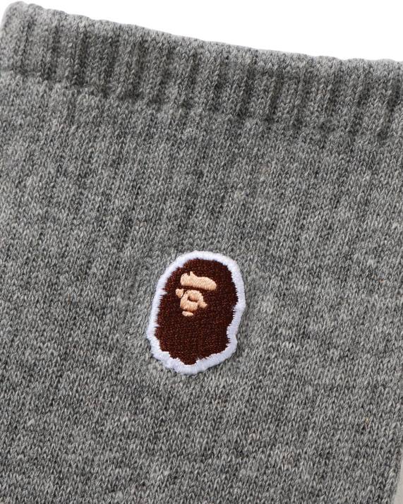 A Bathing Ape Mænd hoved et punkt sokker HH6J503 grå