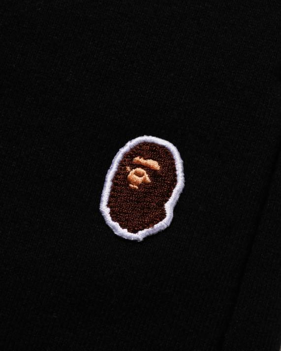 A Bathing Ape Mænd hoved one point sweat shorts HH6J102 sort