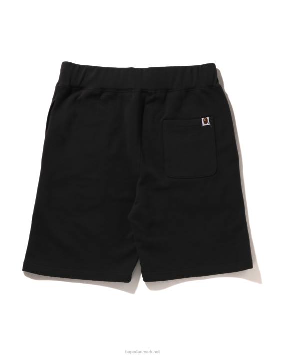 A Bathing Ape Mænd hoved one point sweat shorts HH6J103 mørkegrå