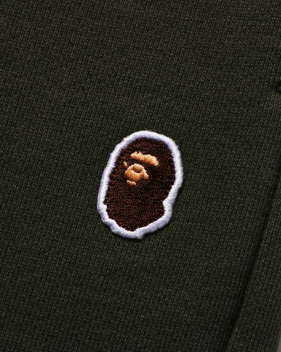 A Bathing Ape Mænd hoved one point sweat shorts HH6J104 dyb jungle