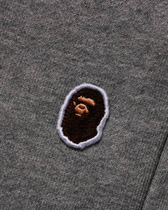 A Bathing Ape Mænd hoved one point sweat shorts HH6J105 grå