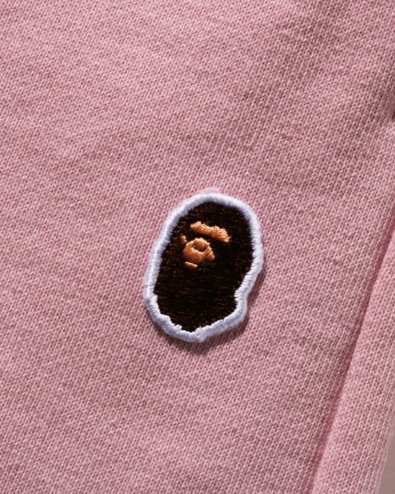 A Bathing Ape Mænd hoved one point sweat shorts HH6J106 lyserød