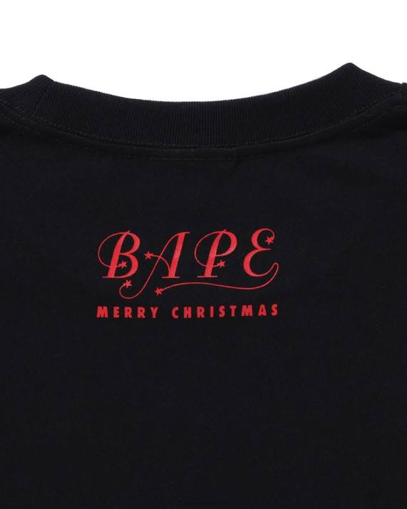 A Bathing Ape Mænd jul travlt med arbejdstrøje HH6J138 sort