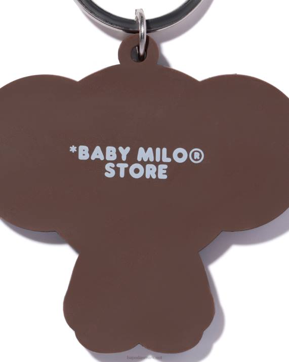 A Bathing Ape Mænd kerne silicium nøglering HH6J1166 mandarin