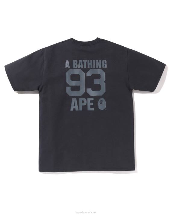 A Bathing Ape Mænd logo t-shirt HH6J7 mørkegrå