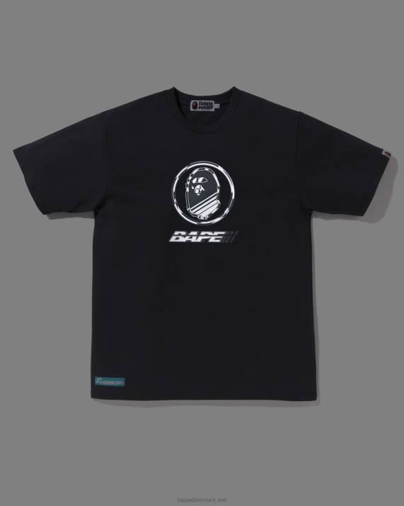 A Bathing Ape Mænd logo t-shirt HH6J7 mørkegrå