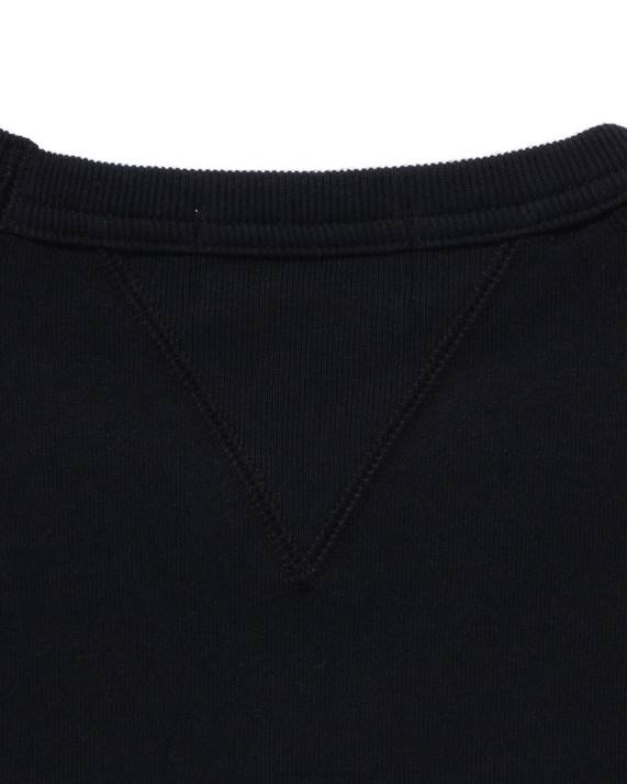 A Bathing Ape Mænd patch afslappet pasform rund hals HH6J293 sort